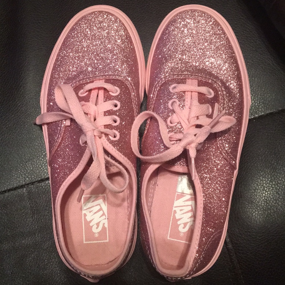 Glittering Pink Vans